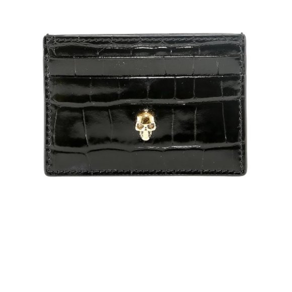 ALEXANDER MCQUEEN Skull Card Holder - Picture 1 of 2